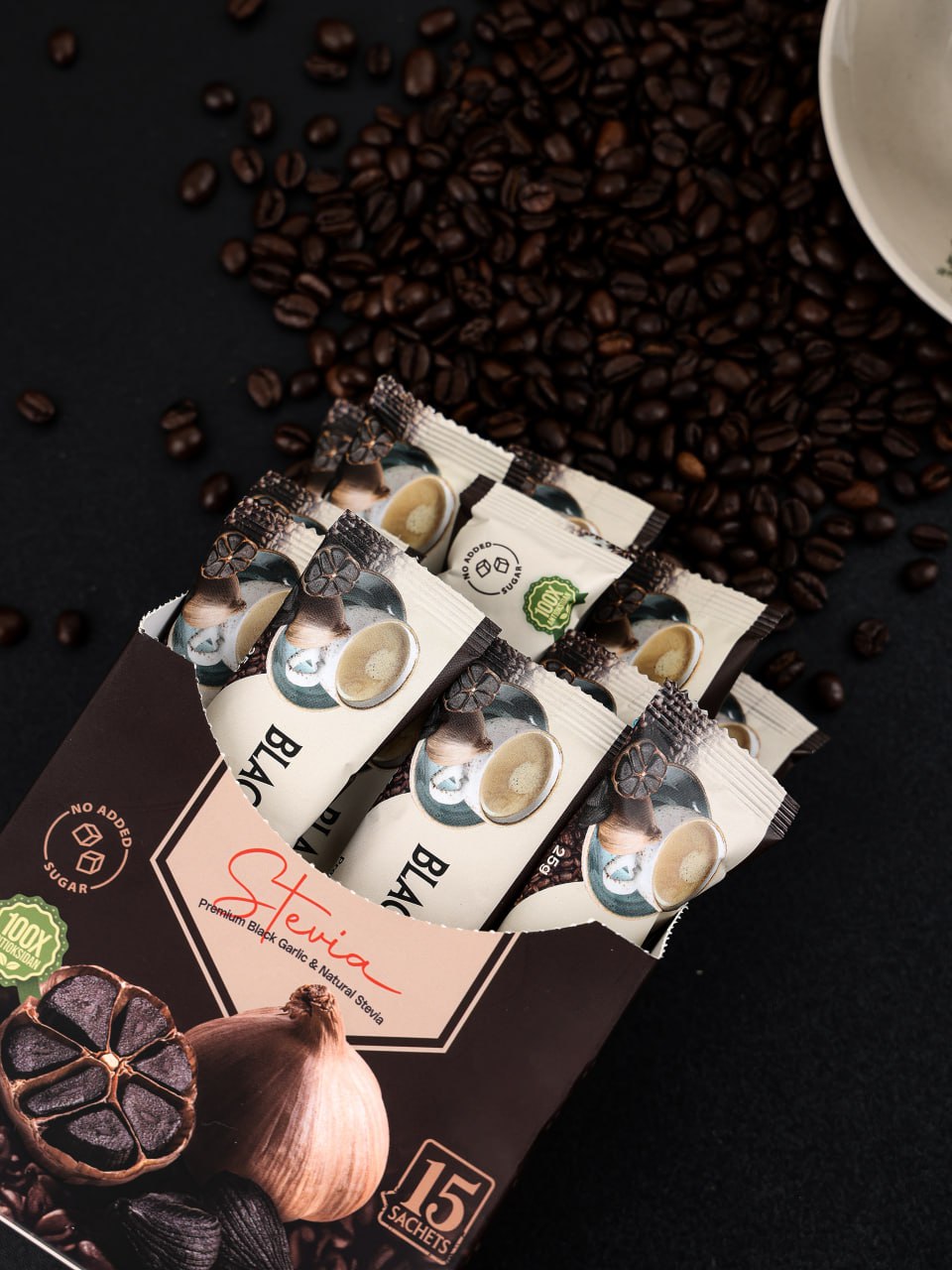 Black Garlic Coffee