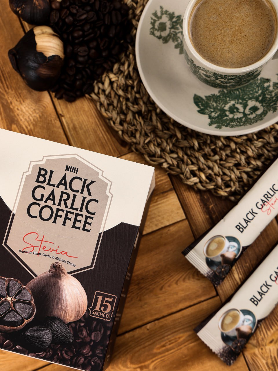 Black Garlic Coffee